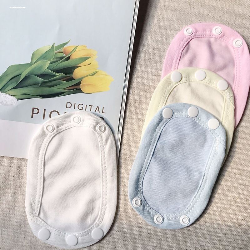 新生婴儿儿包屁衣延长扣宝宝哈衣爬服纯棉裆部胶扣加长包臀延长片