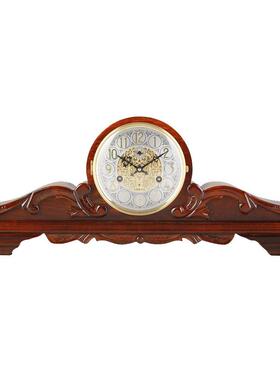 源头工厂 T324 北极星高档复古30天发条式机械台钟