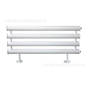 蓟北B型热水光排管散热器D76D89D108D133大棚用养殖场钢制散热器