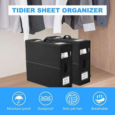 亚马逊新品床底收纳衣物玩具毛巾床底储物盒Underbed storage bag