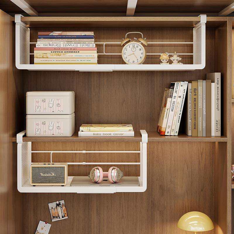 可伸缩桌柜下挂篮宿舍床边收纳架子衣柜壁挂免打孔置物架收纳,农机/农具/农膜,其它农用工具,淘宝优惠券,粉丝福利购,淘宝优惠卷