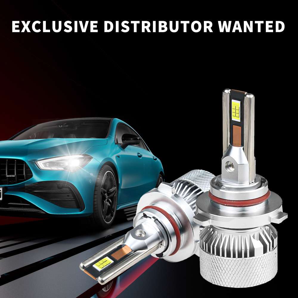 新款K7led汽车大灯h4汽车led大灯h11led车灯9005 9006led大灯