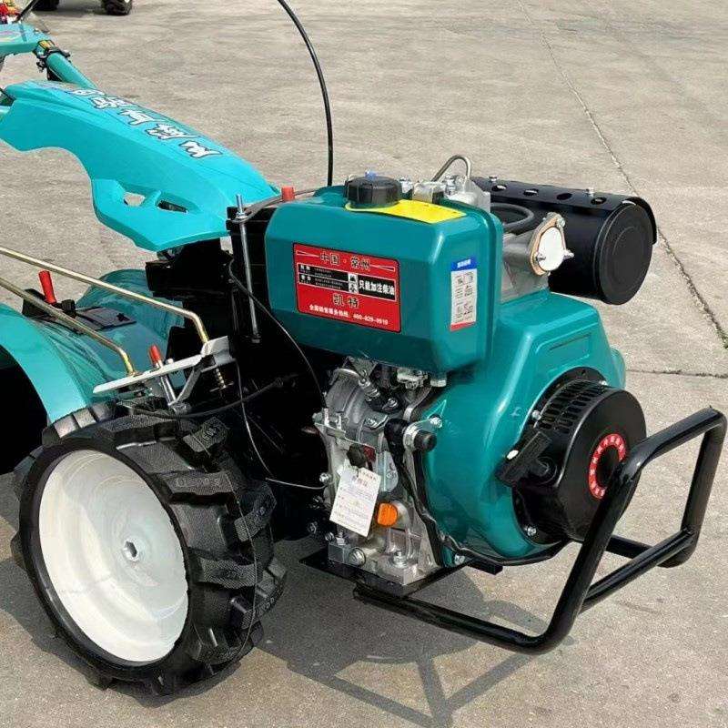 工厂优惠195型直连微耕机 水旱两用打田旋耕机 多功能除草耕地机