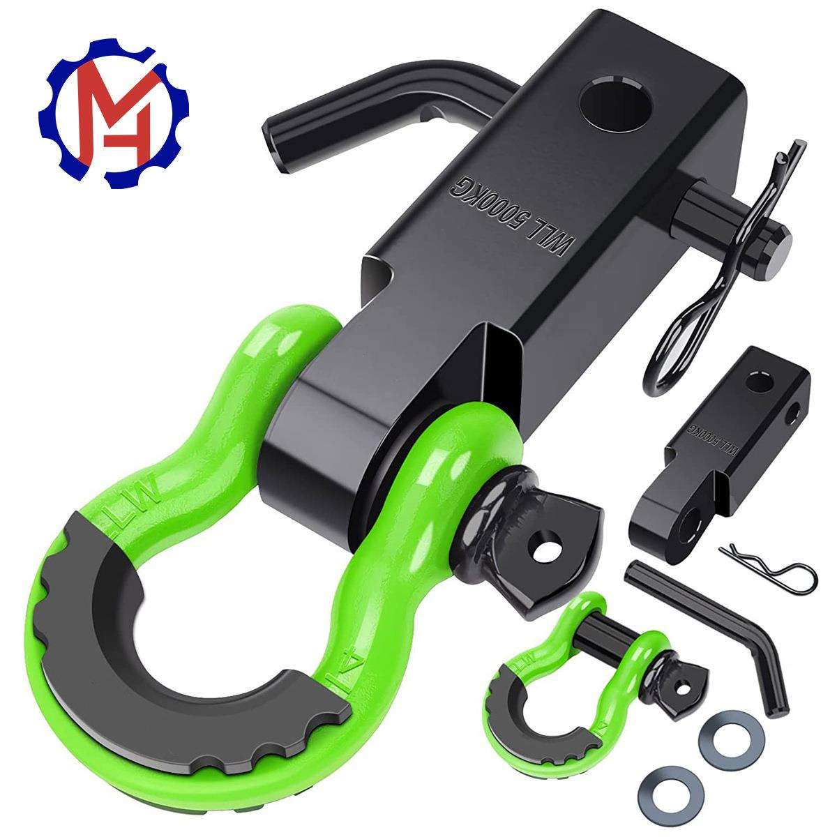 厂家直供 牧马人坦克300后杠底座拖车臂高强度锰钢拖车呗方口固定