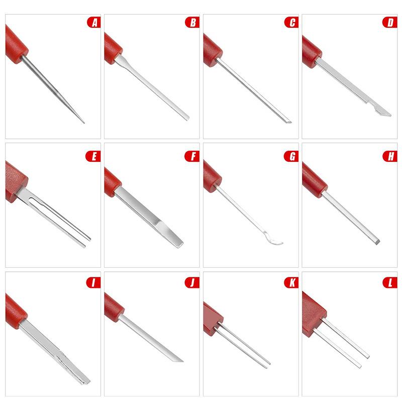 汽修工具26件套线束端子退针器 连接件端子拆卸插头取针器取线X20