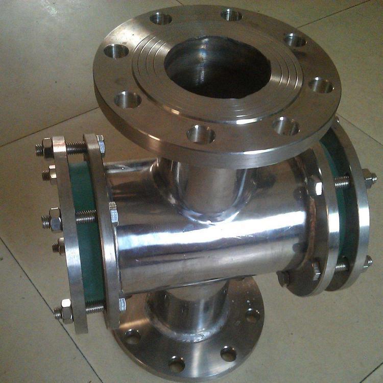 高温视镜 不锈钢直通视镜 法兰连接玻璃管视镜