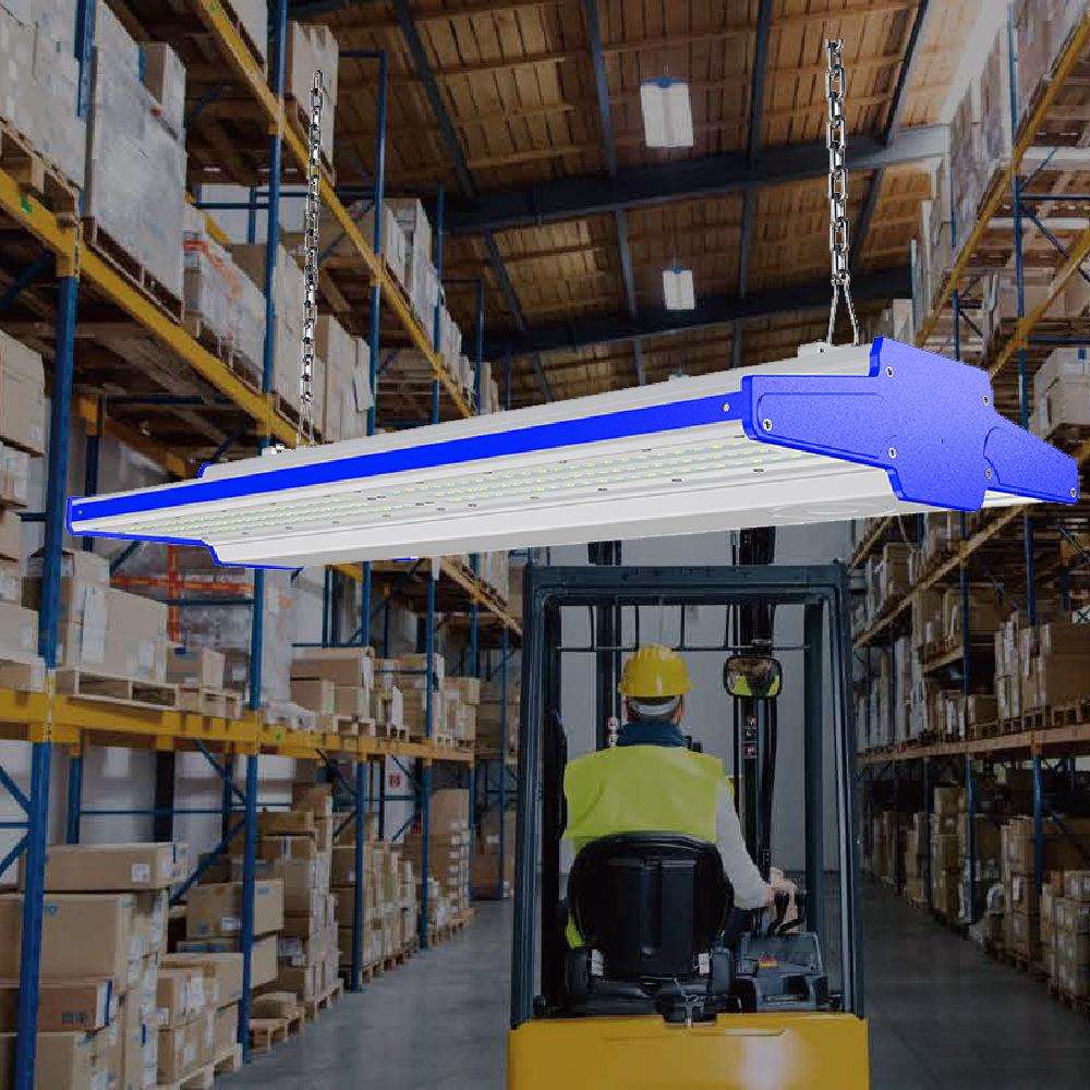 工厂车间专用工矿灯LED200w人体感应灯高流明照明灯 k2仓库高湾灯