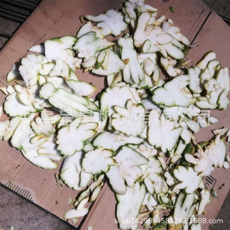 四川佛手切片机 照明电动黄精x切片机 厚度调节简单时产1吨半机械