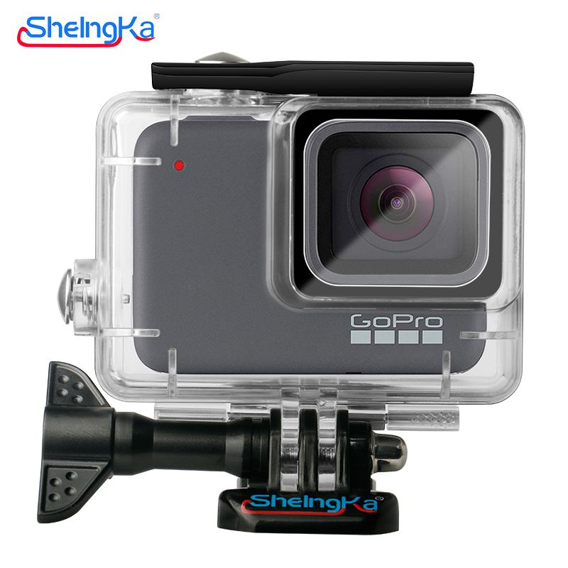 GoPro7e/6/5防水壳运动相机保护壳深潜防护壳滤镜套装gopro配件