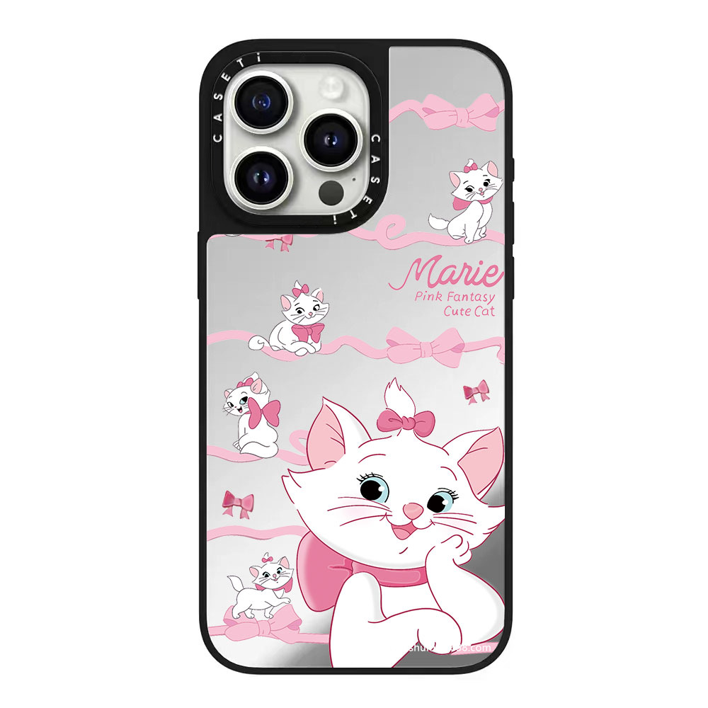 CASETiFY 华强北代购 高品质粉色玛丽猫系列苹果16适用iphone15 1