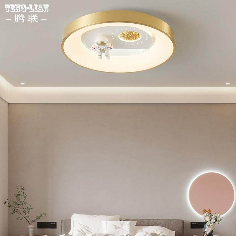 儿童房间吸顶灯现代太空人温馨卧室男孩子全铜吸顶灯书房星球灯具,电子元器件市场,其它元器件,淘宝优惠券,粉丝福利购,淘宝优惠卷