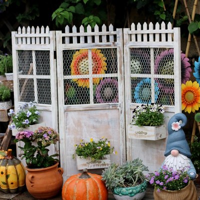 户外小屏风围栏栅栏隔断围墙花园篱笆别墅庭院实木横板遮档背景墙