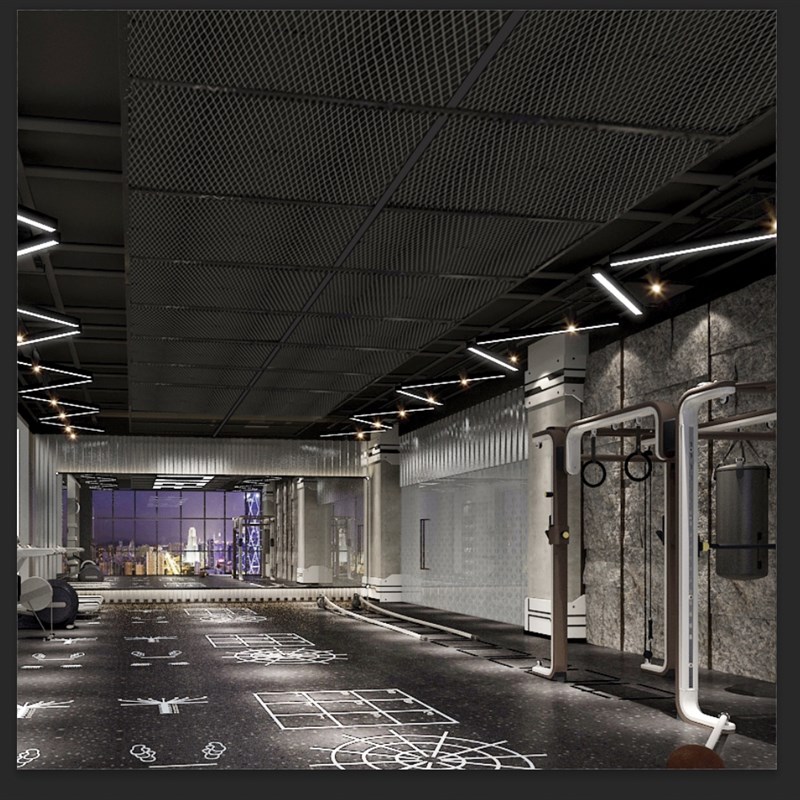 菱形网格网片工业风铁艺屏风隔v断镂空铁丝网装饰墙悬吊式天花板