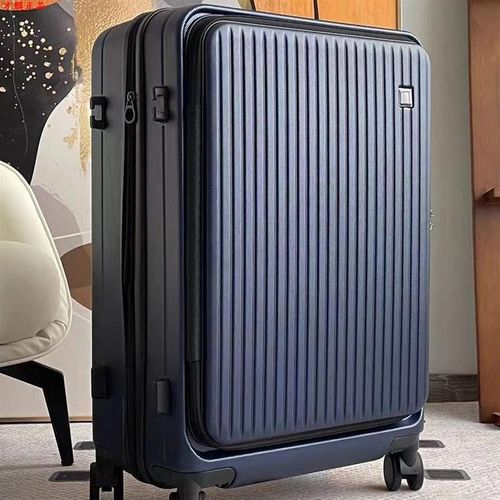 行李箱侧开盖新款可扩展拉杆箱女20寸登机24大容量防爆旅行密码aa