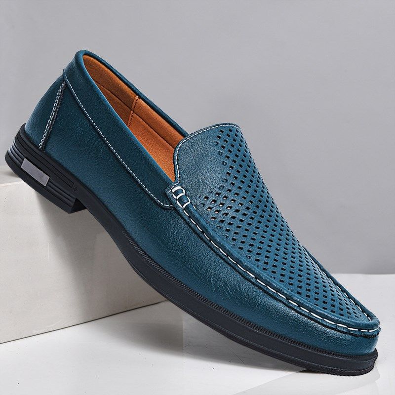 37码休闲皮鞋男鞋2024年新款夏季透气真皮软底男士夏天镂空皮凉鞋,流行男鞋,单鞋,淘宝优惠券,粉丝福利购,淘宝优惠卷