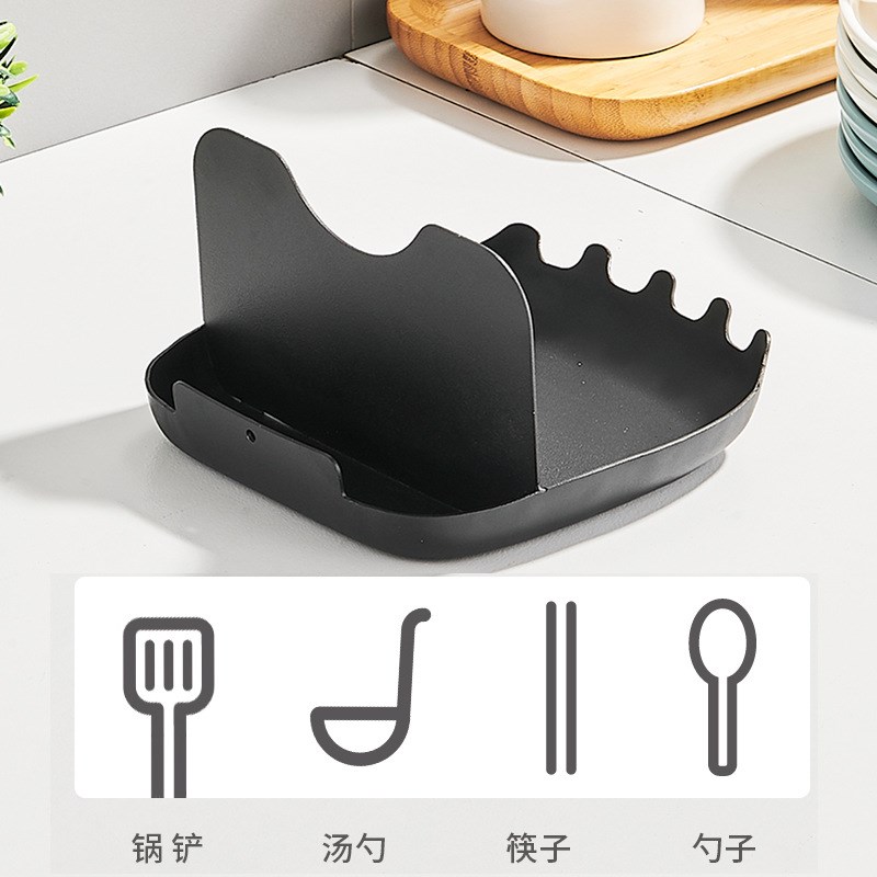 锅盖架锅铲架台面厨房放锅盖收纳神器家用挂砧板菜板置物架不锈钢