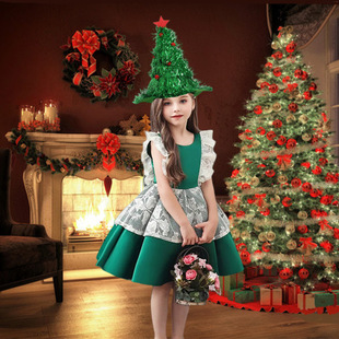 圣诞节主题平安夜装饰圣诞树帽子儿童成人派对装扮头饰布置道具品