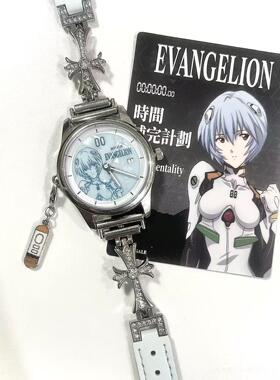 新世纪福音战士EVA动漫周边手表男女士表带绫波丽潮流智能表表带