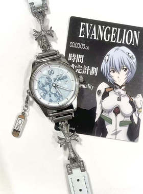 新世纪福音战士EVA动漫周边手表表带男女士士官表潮流表带