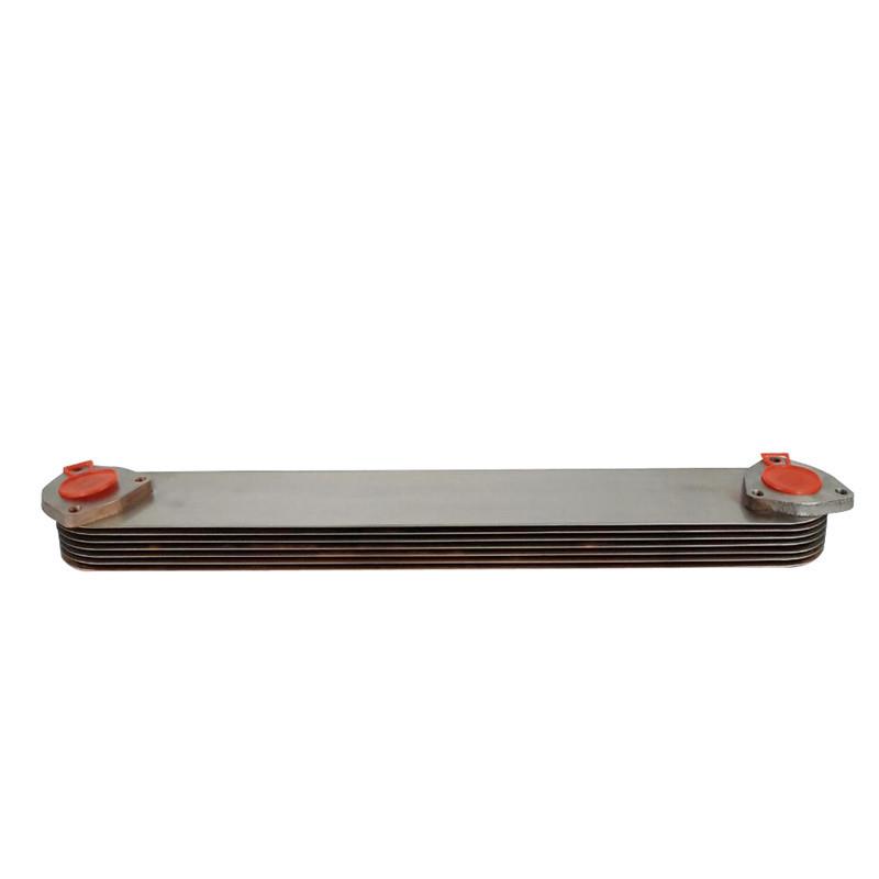 日系挖机6RB1机油冷却器6D17板式油冷器油冷器机油散热器