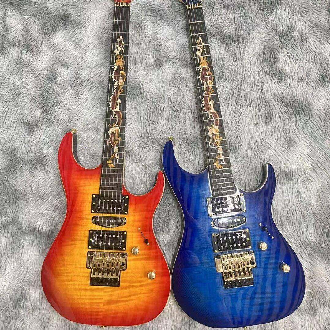 斗牛士电吉他中国龙指板B300大双摇专业级入门摇滚演出演电吉他