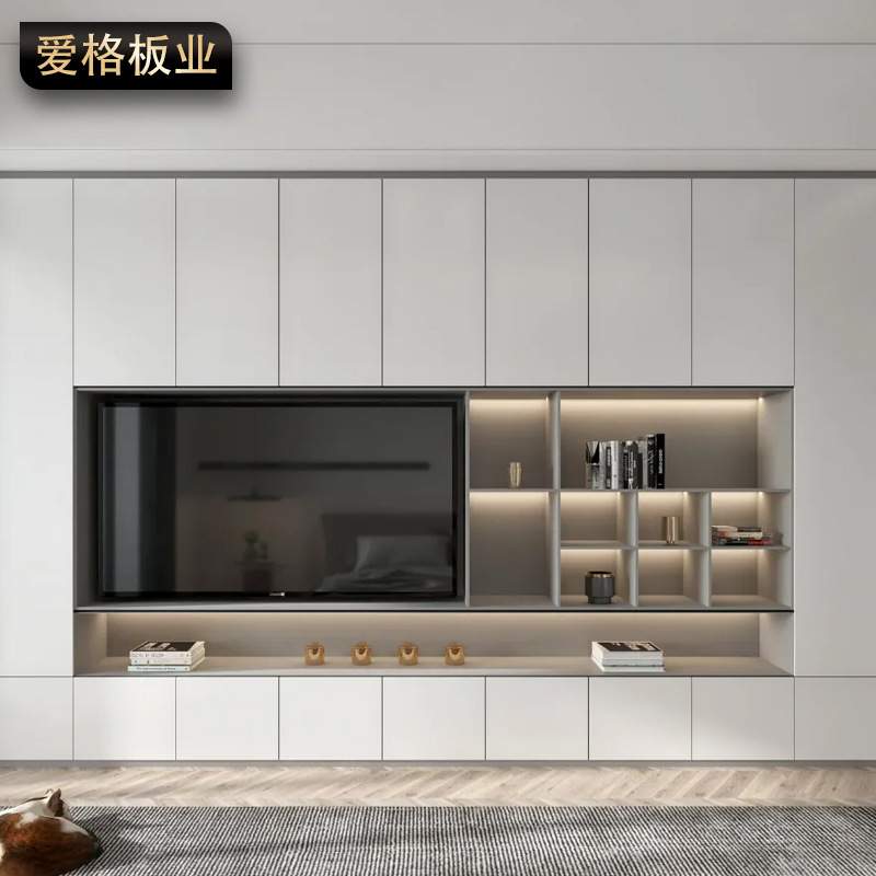 现代轻奢家用卧室一门到顶靠墙大容量六门组合铝合金衣柜
