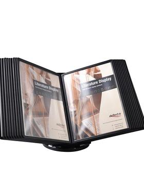 迪多A4桌面式菜单牌展示架菜谱架产品介绍宣传20活页TM080606