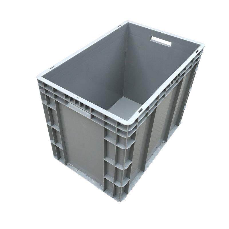 生产EU4644物流箱大型加厚塑料周转箱扬州南通塑胶框