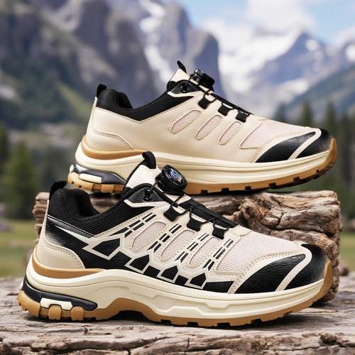 旋转扭扣男鞋秋季软底增高