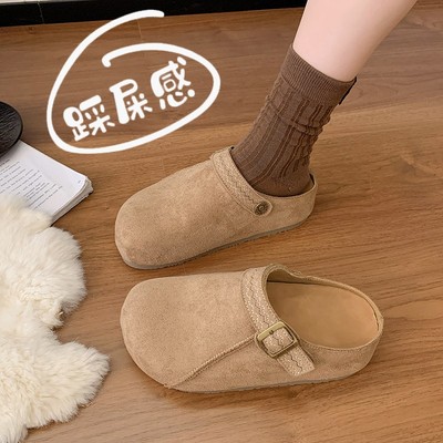 超火包头半拖鞋女秋季外穿