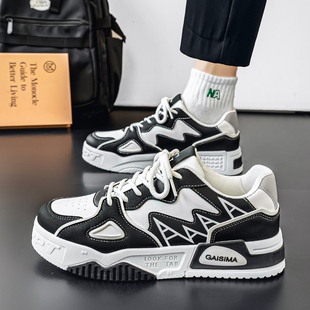 47大码48男鞋2025新款秋季潮牌高级感休闲板鞋青少年厚底运动潮鞋