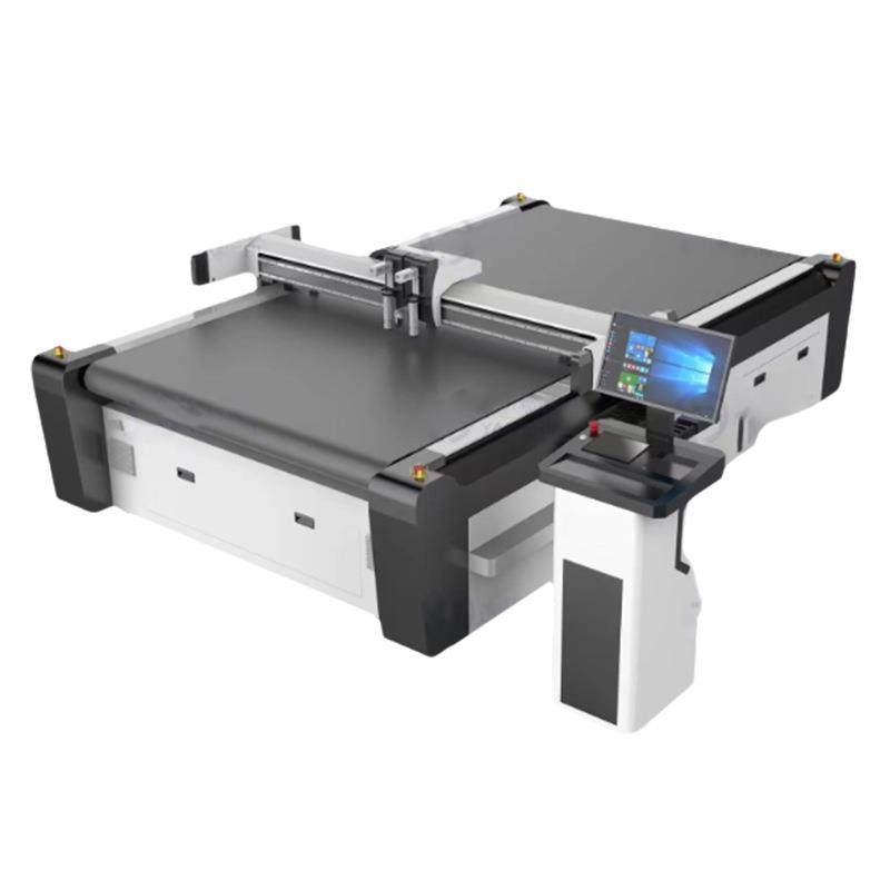 直供裁剪机硅藻泥地垫非金属材料激光切割头2561振动刀切割机