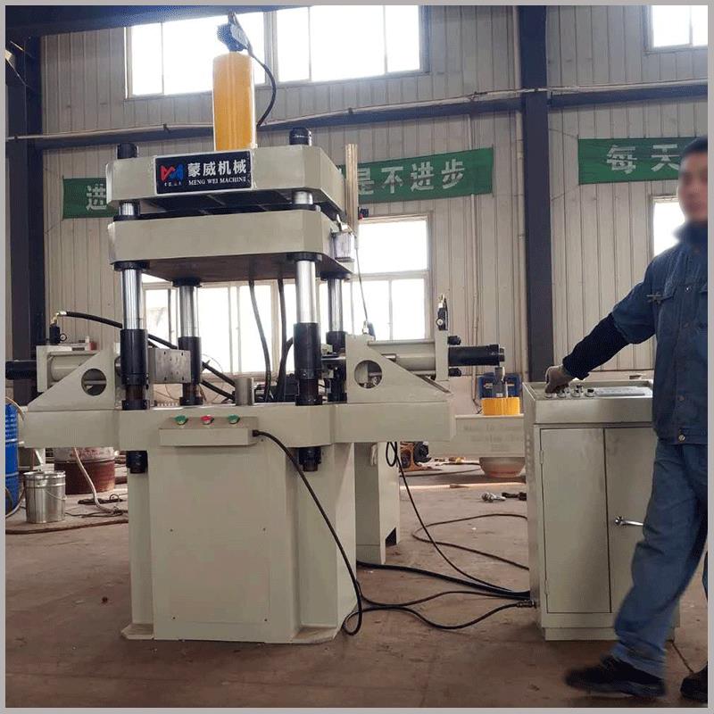 现货全自动四柱液压机电动车轮轱压装成型液压机压力机设计/制造