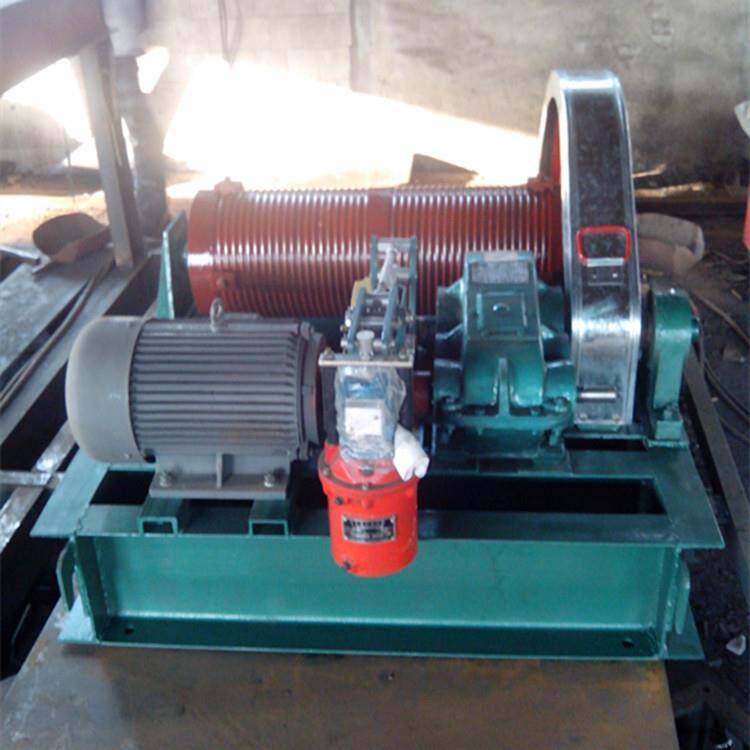 新品QPQ型100KN单吊点卷扬式启闭机10吨钢制闸门配套设备扬程8米