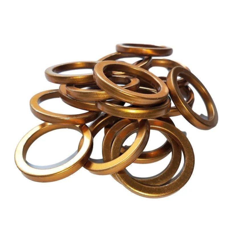 摩托车消声器垫片三轮车排气管垫片防漏气耐高温密封垫片万虎隆鑫