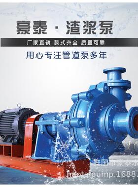 250ZJ-I-A103抽沙煤矿铁矿离心泵泥浆泵矿粉卧式潜水渣浆泵
