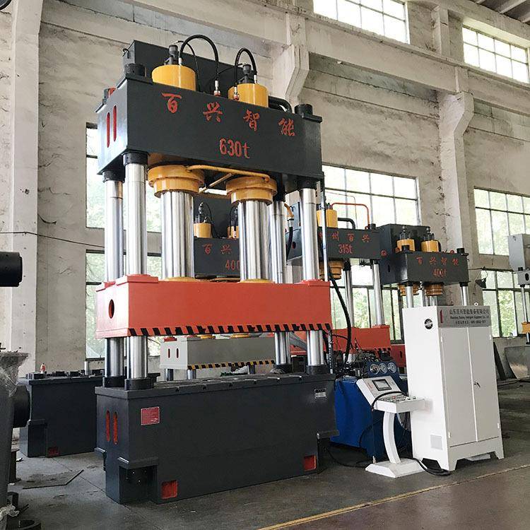 800吨四柱液压机塑料卡板托盘成型油压机BMC电缆沟盖板压力机