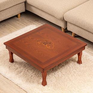 炕桌朝鲜民族饭桌餐桌韩式 折叠桌方桌榻榻米矮桌懒人桌韩国飘窗小