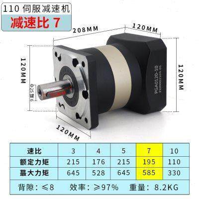 新品精密行星减速机伺服步进马达齿轮减速器57/60/80O/86/110/400