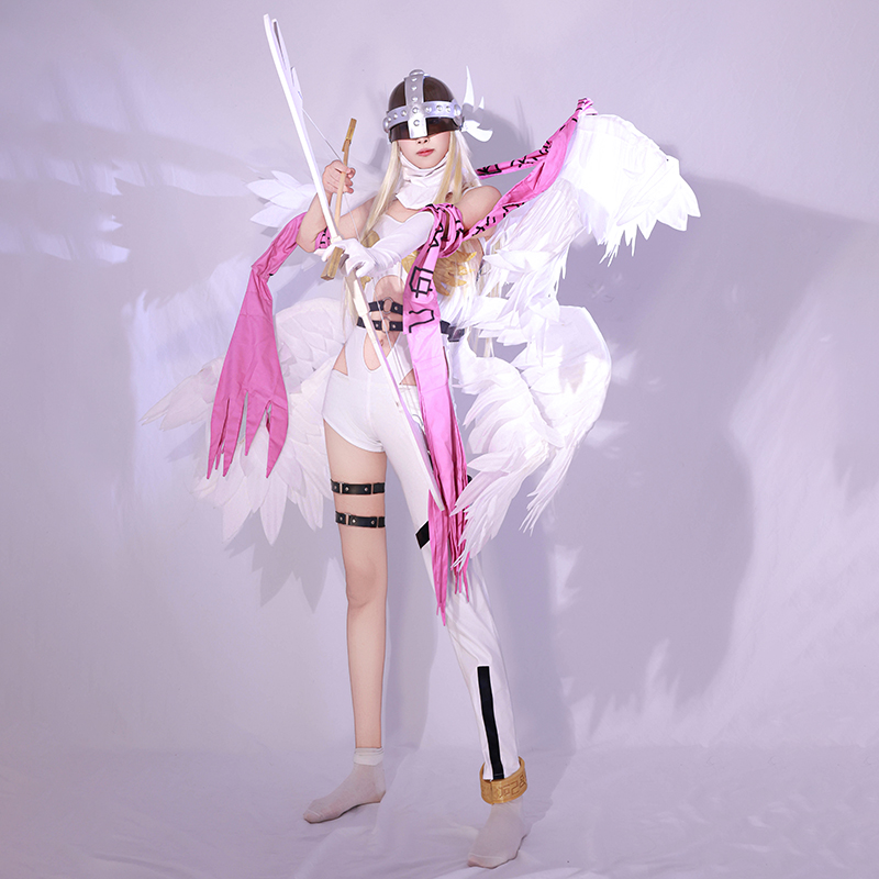 天女兽cos服装神圣天使数码宝贝cosplay衣服日本动漫服可穿搭现货