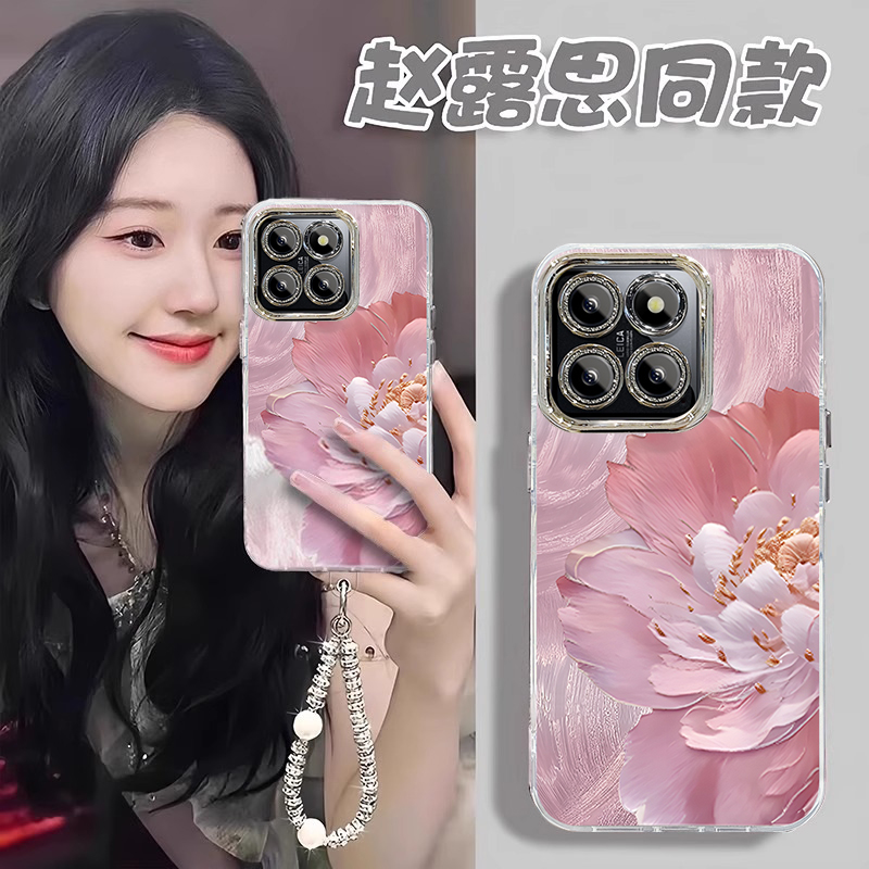 适用小米14手机壳15SPro苏绣牡丹13ultra女新款中国风12Pro个性创意mi11支架挂绳10s全包防摔镜头膜MIUI外壳