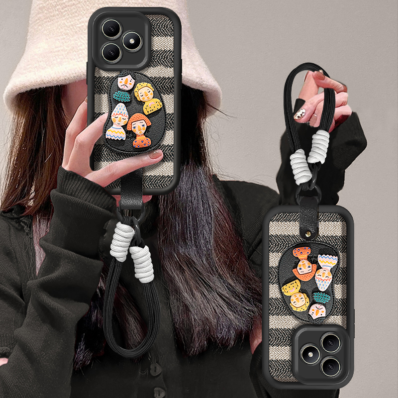 适用华为新款可爱卡通创意保护套