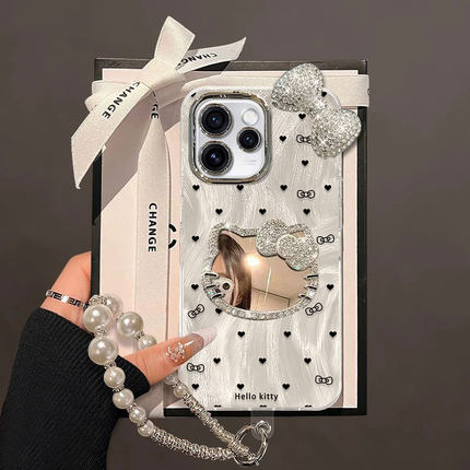 适用OPPOReno15手机壳网红爆款Reno14可爱卡通13Pro蝴蝶结12带手链11女新款10保护套reno9全包8防摔7/6镜头膜