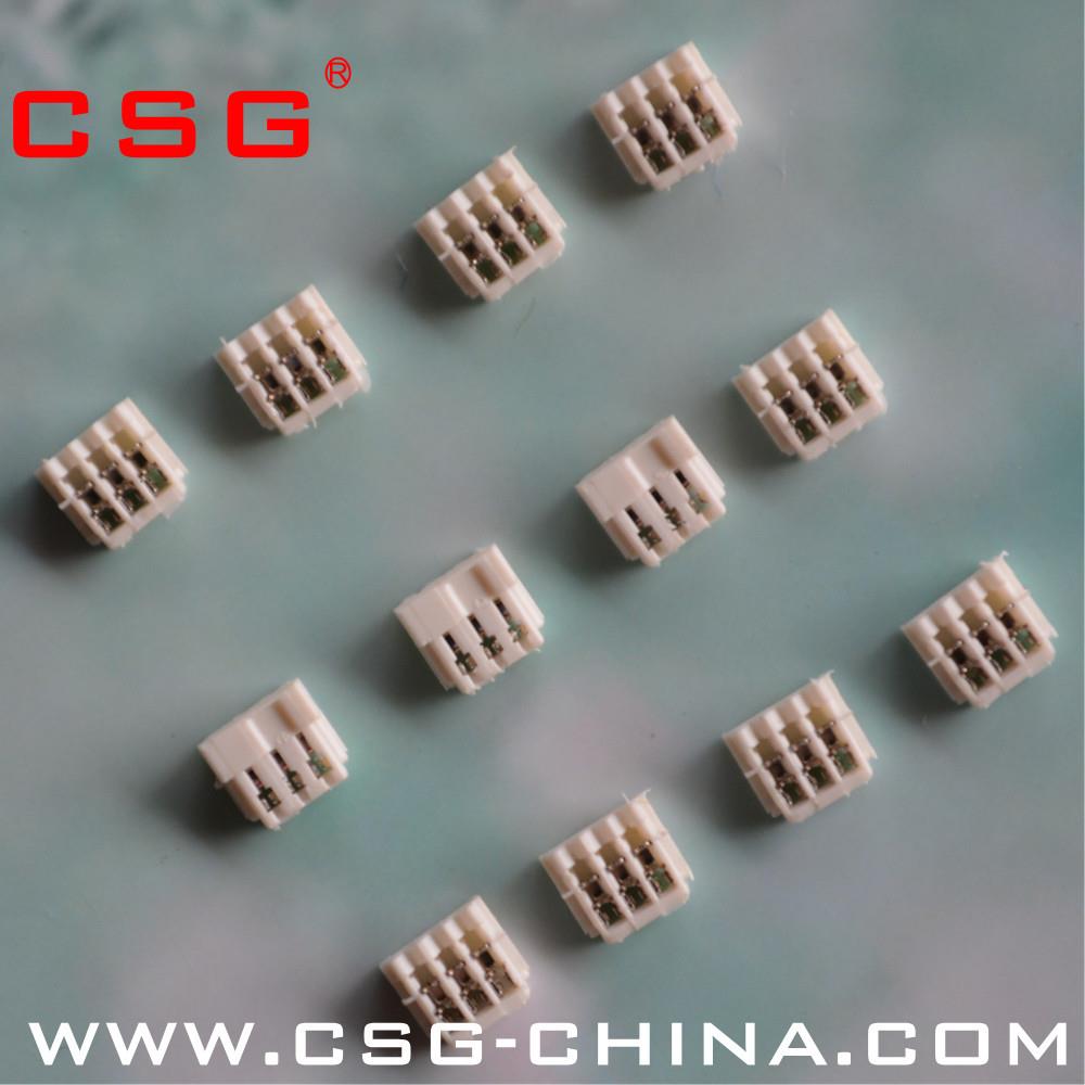工厂供应0.8IDC插头胶壳刺破连接器0.8MM刺破式线束0.8MM端子线
