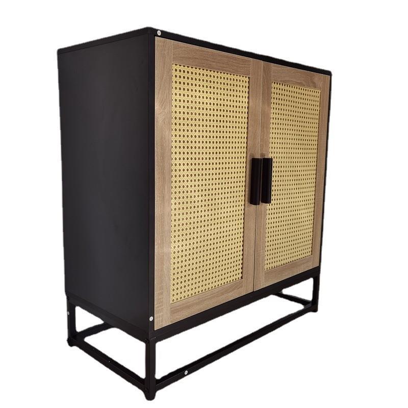 家用复古储物柜文件办公收纳柜矮柜资料柜茶水柜储物柜