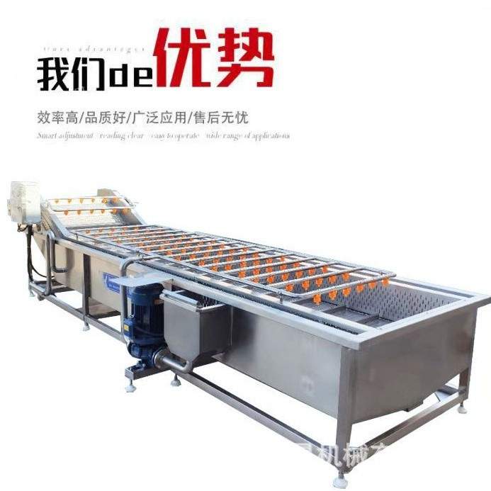 小型番茄气泡冲浪式清洗机 无损坏 大番茄翻滚式自动清洗机