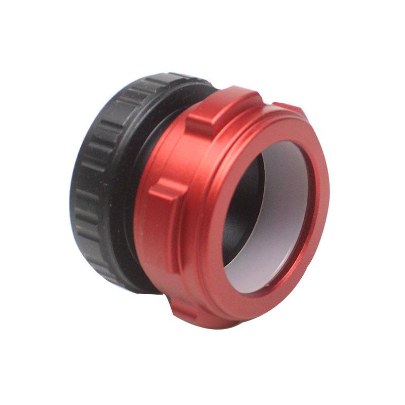 快速锁紧M42/M48/2英寸转1.25英寸同轴锁紧接口天文目视摄影配件
