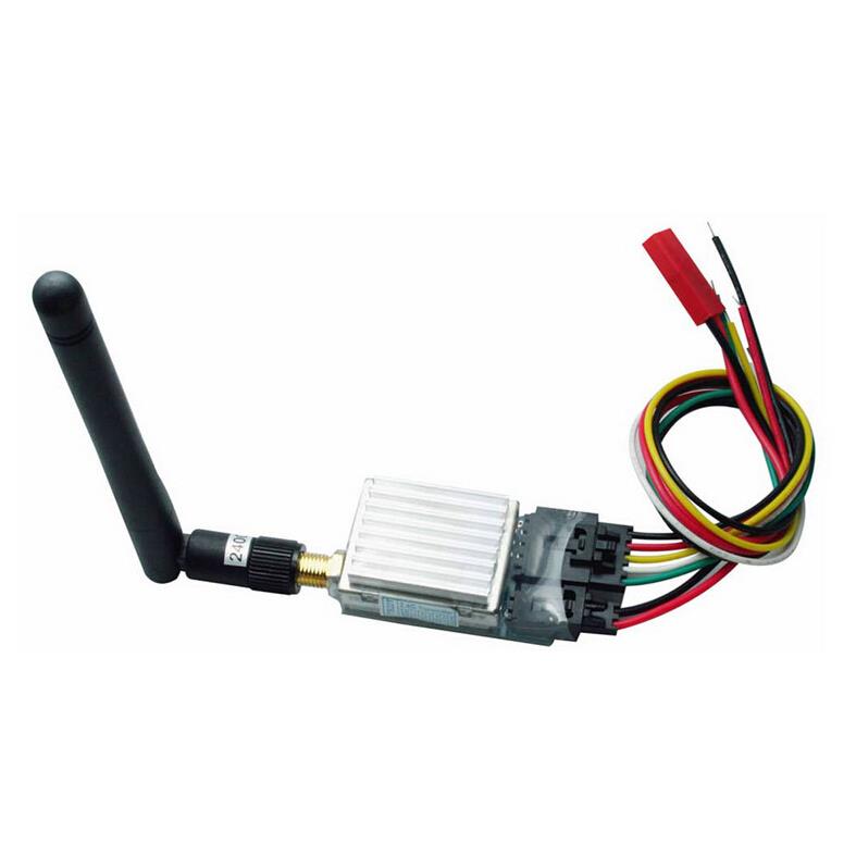 FPV无线图传2.4G500mW8CH无线音视频发射机生产TS321.