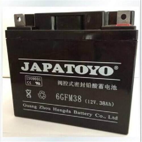东洋蓄电池6GFM3812V38AH铅酸免维护蓄电池/现货总经销
