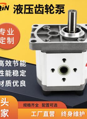 CBN系列高压齿轮泵液压油泵低噪音卧式平键右旋20Mpa齿轮泵